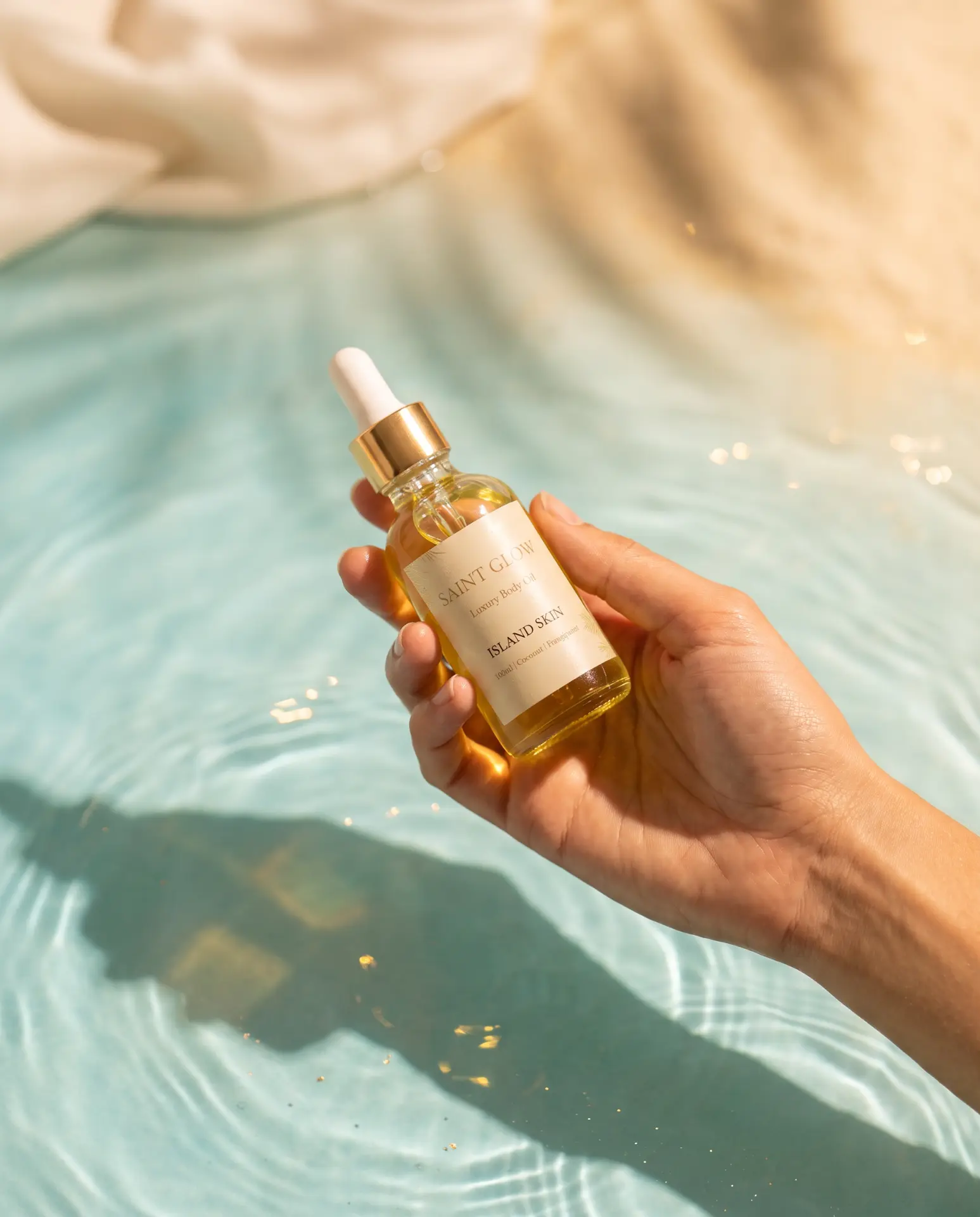 Island Skin Saint Glow body oil